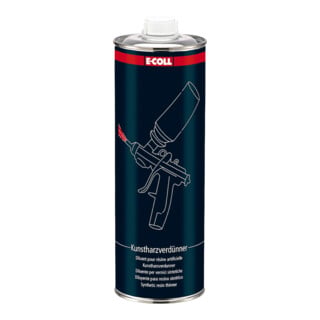 E-COLL Diluant en résine synthétique 1L en bidon