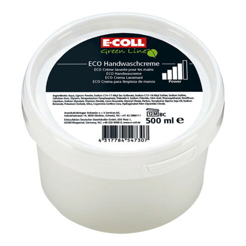 E-COLL ECO Handwaschcreme PU-frei