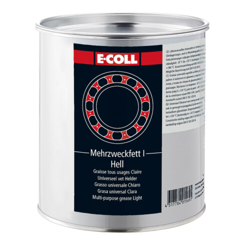 E-COLL EU Mehrzweckfett I 1kg Dose bleifrei