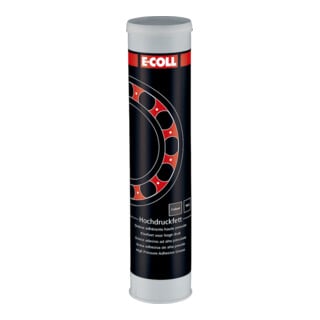 E-COLL Graisse adhésive haute pression MoS2 noir/gris