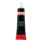E-COLL Graisse au silicone 23g tube, blanc