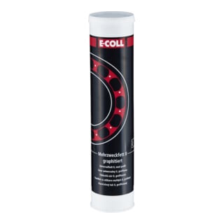 E-COLL Graisse multi-usage II EE cartouche 400g graphite clair sans plomb