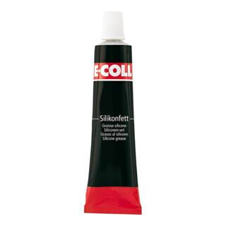 E-COLL Graisse silicone 23 g tube, blanche