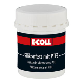 E-COLL Graisse silicone avec PTFE 80g, incolore