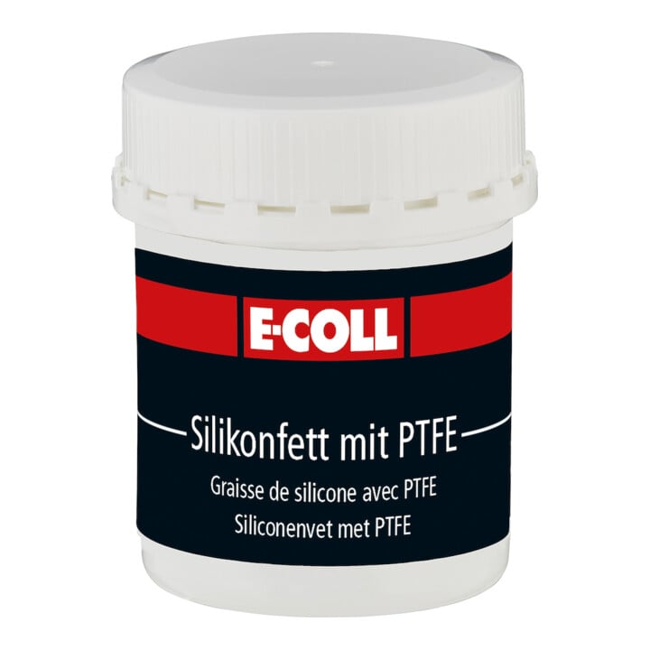 E-COLL Graisse silicone avec PTFE 80g, incolore