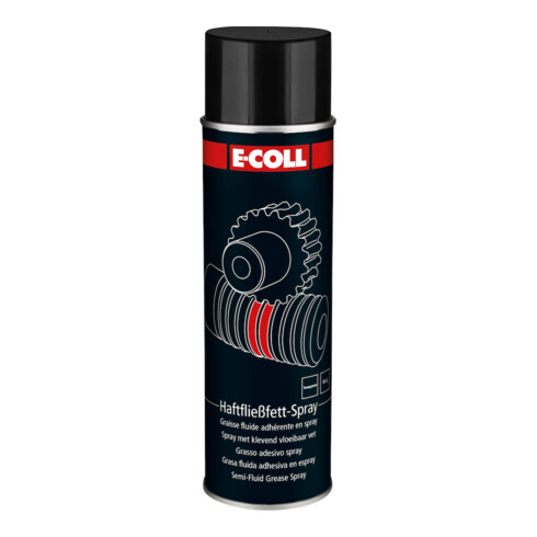 E-COLL Haftfließfett-Spray 500ml naturhell