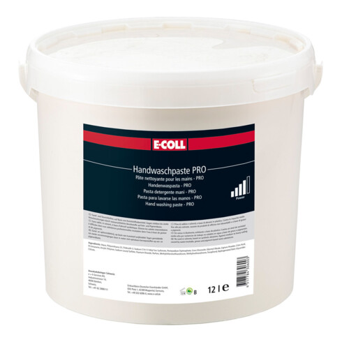E-COLL Handwaschpaste Premium Qualität 12L Eimer