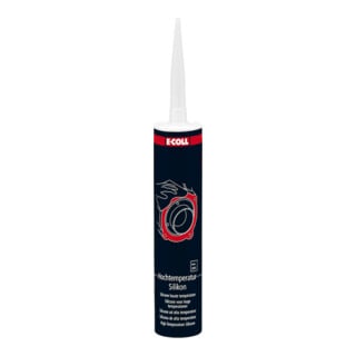 E-COLL Hochtemperatur-Silikon 310ml rot