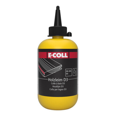 E-COLL Holzleim D3 250g Flasche wasserfest