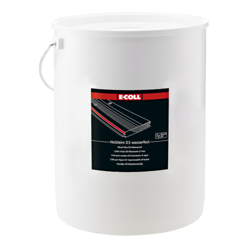 E-COLL Holzleim D3 5kg Eimer wasserfest