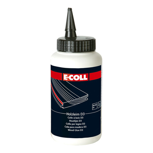 E-COLL Holzleim D3 750g Flasche wasserfest