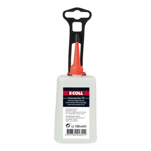 E-COLL Huile pour bricoleur bouteille 100 ml