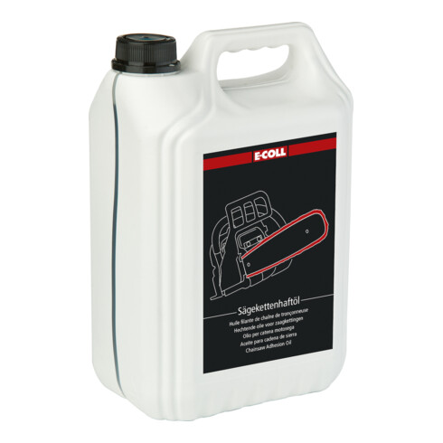 E-COLL Huile pour chaîne de tronçonneuse 5L Bidon
