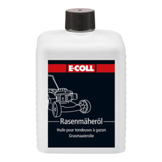 E-COLL Huile pour tondeuse à gazon moteur 4 temps 600 ml bouteille