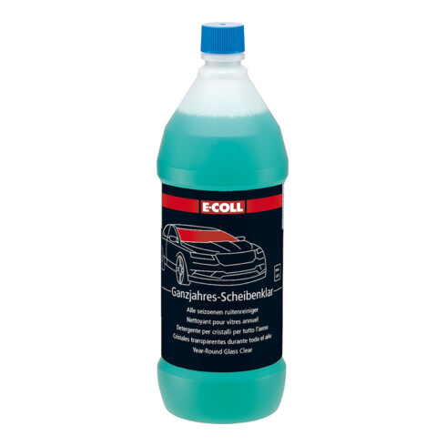 E-COLL Liquide lave-glace toutes saisons 1L bouteille
