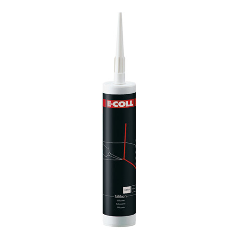 E-COLL Mastic silicone 310 ml blanc