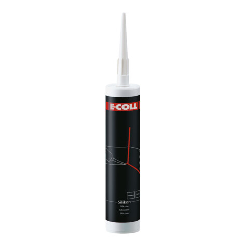 E-COLL Mastic silicone 310 ml transparent