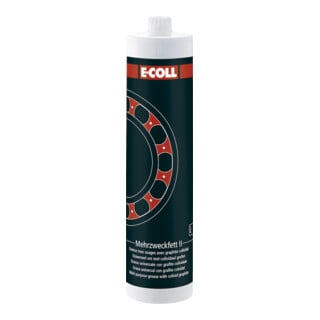 E-COLL Mehrzweckfett II, graph. 500g Kartusche bleifrei