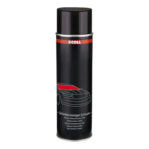 E-COLL Mousse nettoyante pour vitres 500 ml spray