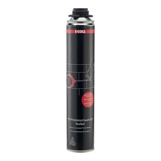 E-COLL Mousse polyuréthane pistolet flexible