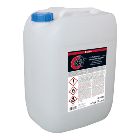 E-COLL Nettoyant frein de sécurité 20L bidon