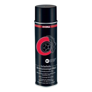 E-COLL Nettoyant frein de sécurité PRO 500 ml spray EE