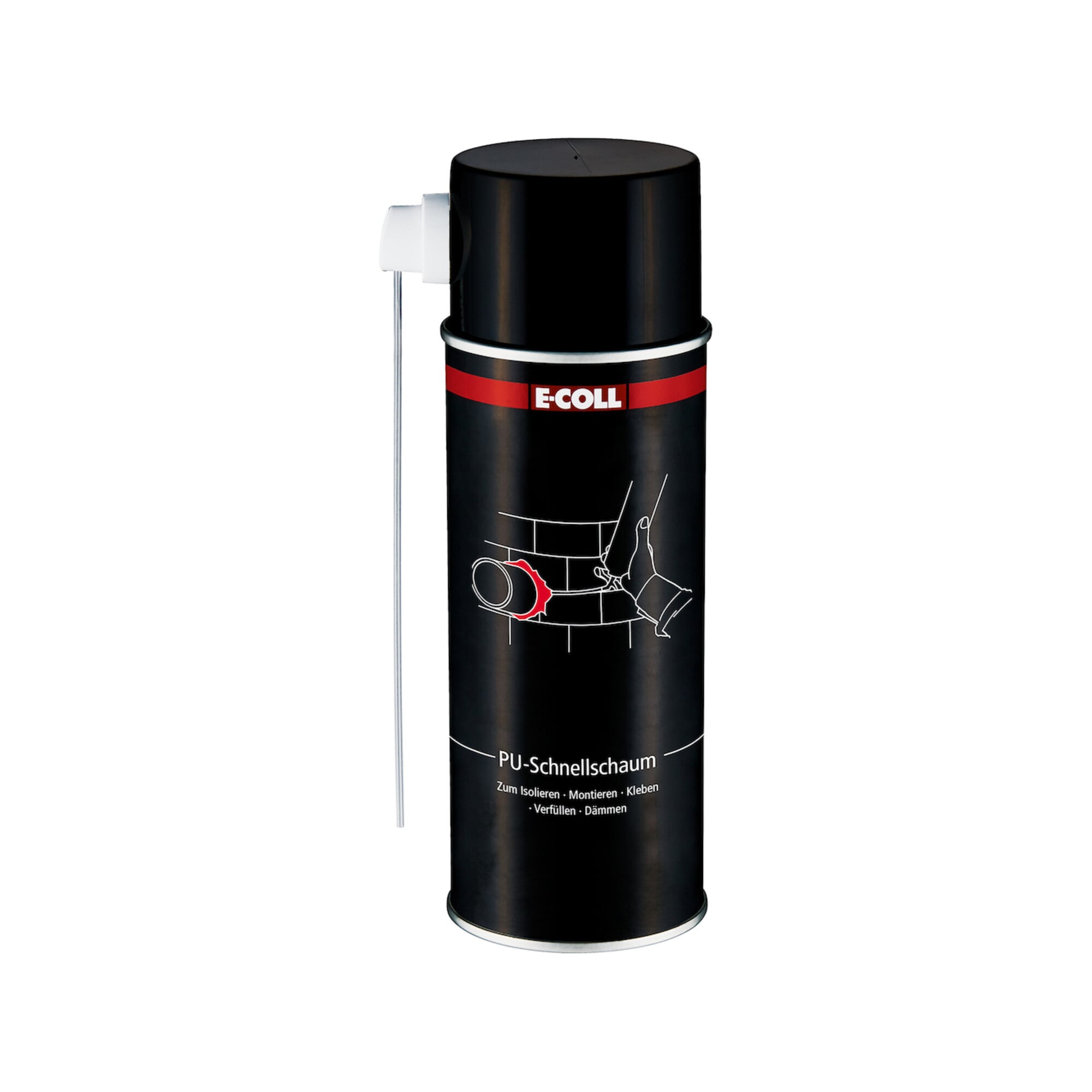E-COLL PU-Schnellschaum B2 500ml (MDI-haltig)