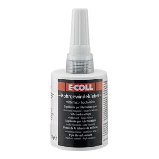E-COLL Rohrgewindekleber 50g niedrigf-mittelviskos