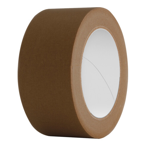 E-COLL Ruban adhésif papier 48 mm x 50 m brun