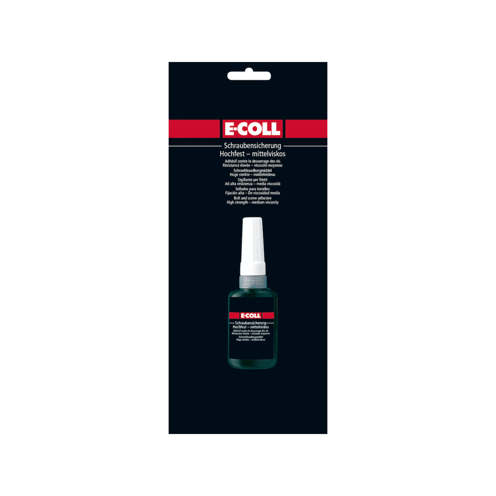 E-COLL Schraubensicherung 10g hochfest-mittelviskos