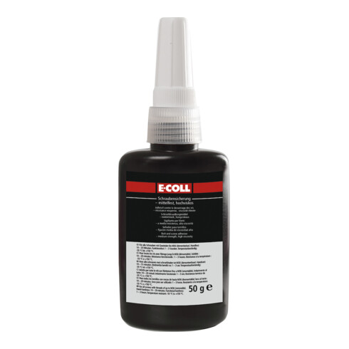 E-COLL Schraubensicherung 50g mittelfest-hochviskos