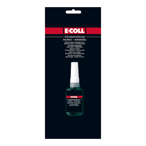 E-COLL Sécurisateur de vis 10g haute résistance - viscosité moyenne
