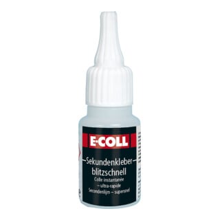 E-COLL Sekundenkleber 20g blitzschnell