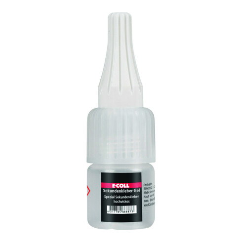 E-COLL Sekundenkleber-Gel 5g Flasche