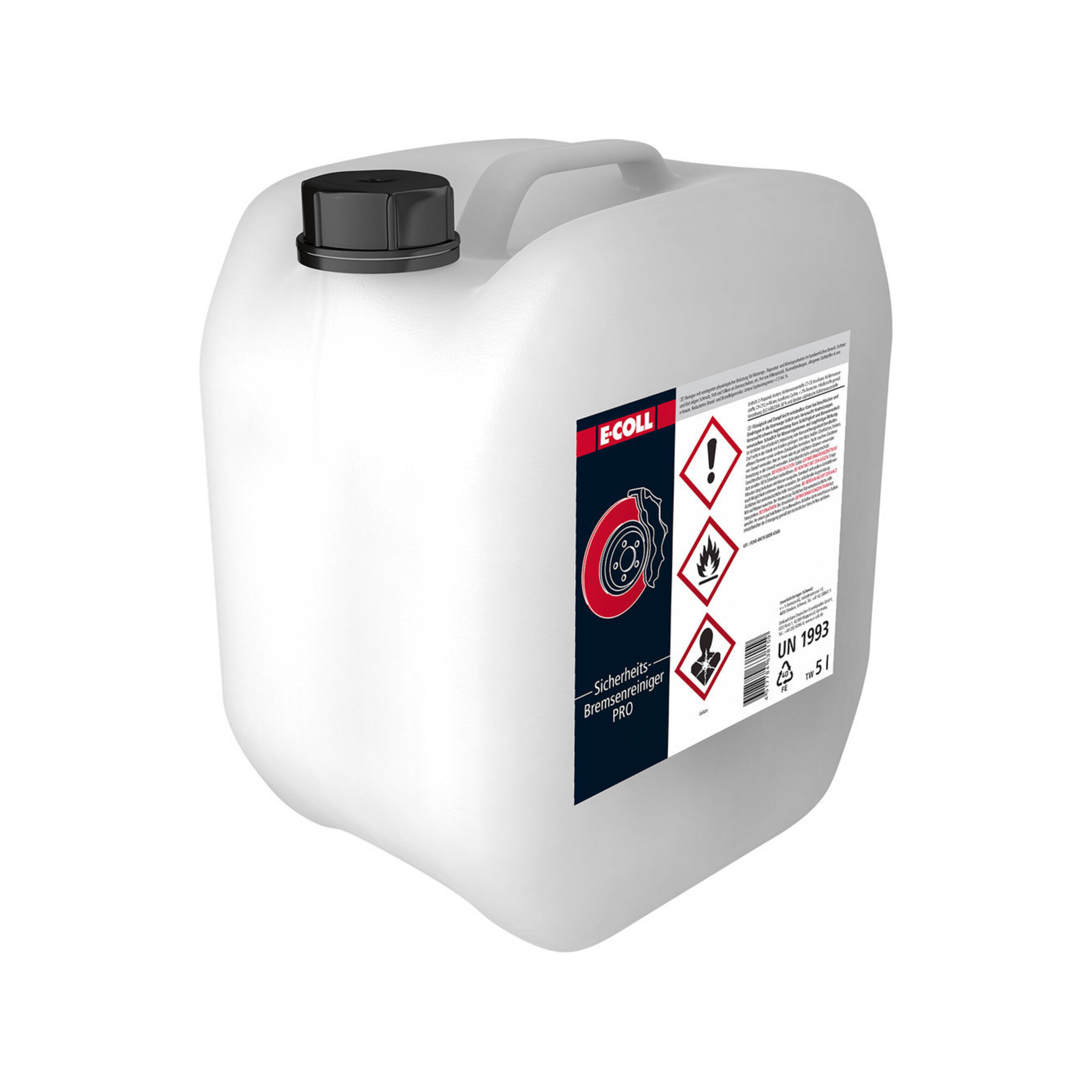 E-COLL Sicherheits-Bremsenreiniger 5L Kanister