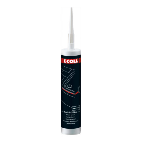 E-COLL Silicone sanitaire 310 ml gris