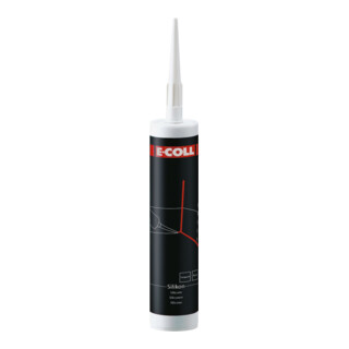 E-COLL Silikon-Dichtungsmasse 310ml transparent