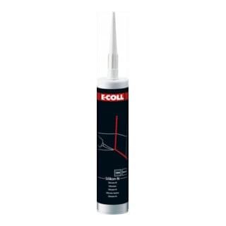E-COLL Silikon-N Dichtmasse 310ml grau