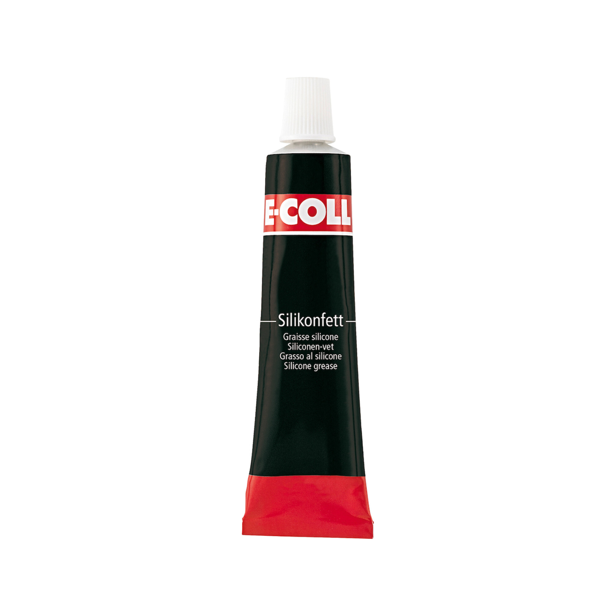 E-COLL Silikonfett 23g Tube, weiß