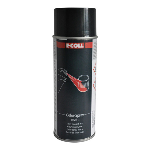E-COLL Spray Couleur mat 400ml anthracite gris