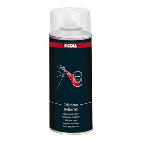 E-COLL Spray Couleur satin 400 ml vernis transparent