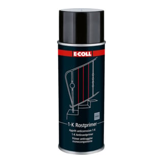 E-COLL Spray d'apprêt antirouille 400 ml gris