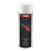E-COLL Spray de couleur mat 400 ml blanc pur