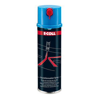 E-COLL Spray de marquage chantier 500 ml