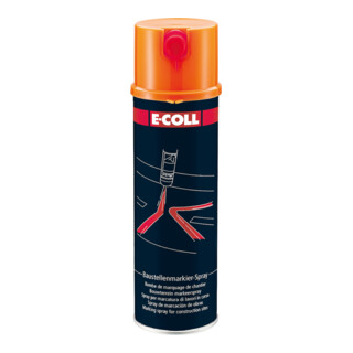 E-COLL Spray de marquage chantier 500 ml