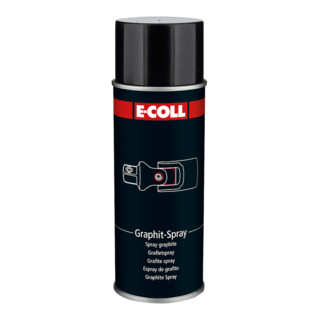 E-COLL Spray graphite 400 ml for dry use