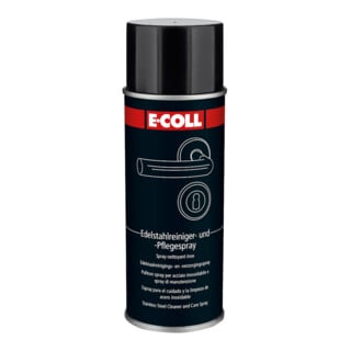 E-COLL Spray nettoyant et d'entretien inox 400 ml