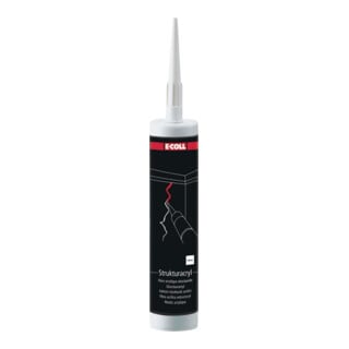 E-COLL Strukturacryl 310 ml blanc