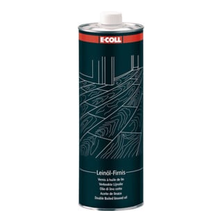 E-COLL Vernis à l’huile de lin 1L en boîte
