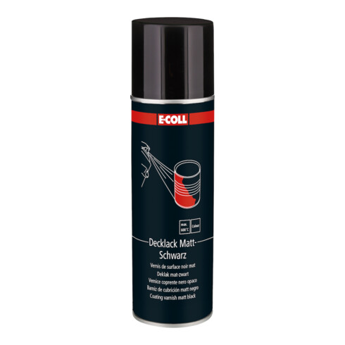 E-COLL Vernis de pont 400ml noir mat